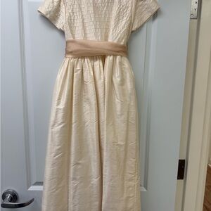 Strasburg Elegant Cream Formal Dress for Kids